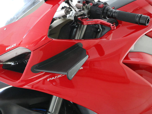 ZW002 - CNC RACING Ducati Panigale V4 (18/20) MotoGP Carbon Aerodynamic Winglets – Accessories in the Motoraider Motorcycle Aftermarket Accessories and Parts Online Shop
