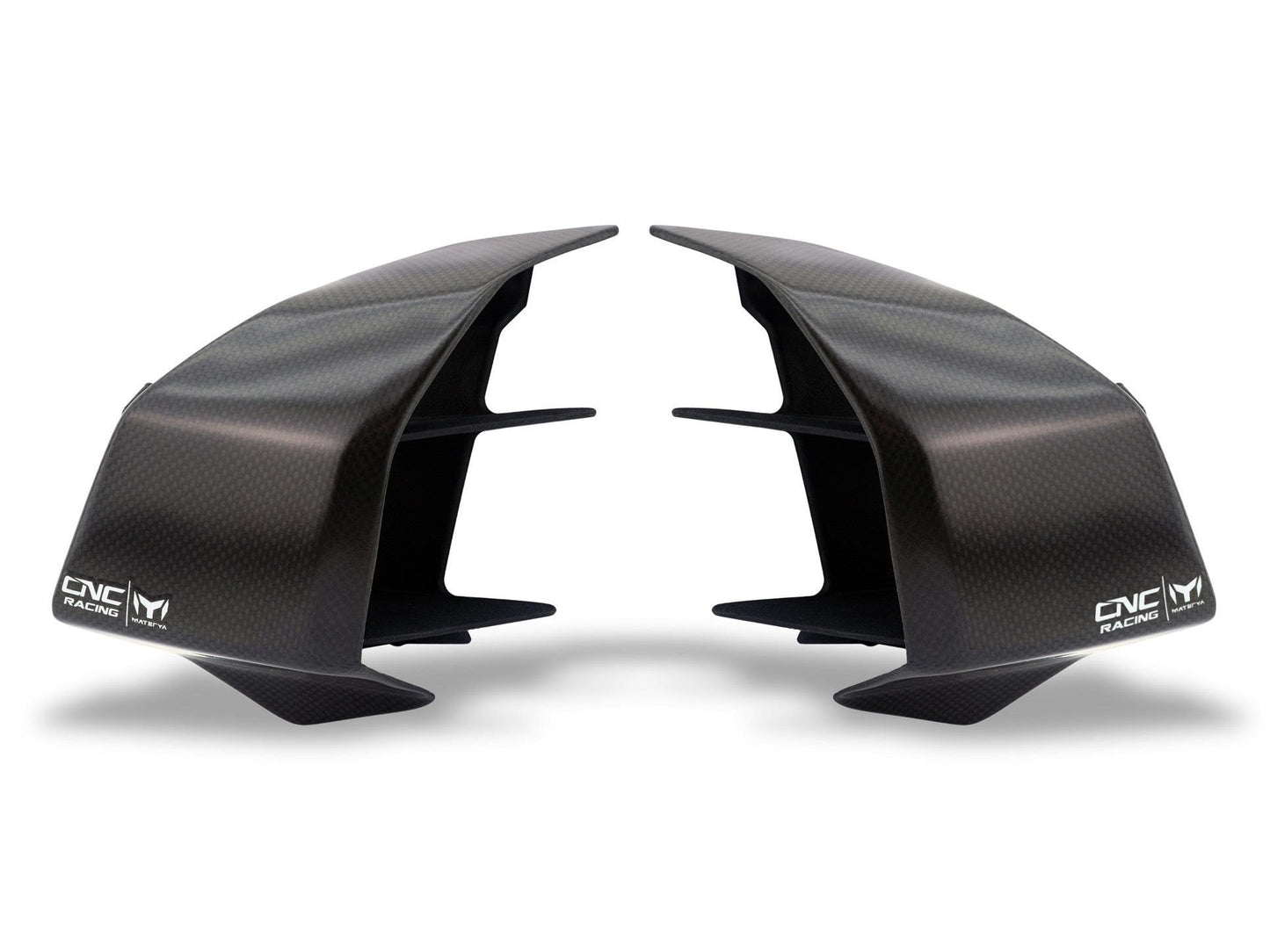 ZW005 - CNC RACING Ducati Streetfighter V4 (2020+) MotoGP Carbon Aerodynamic Winglets – Accessories in the Motoraider Motorcycle Aftermarket Accessories and Parts Online Shop