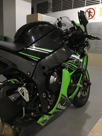 CARBON2RACE Kawasaki ZX-10R (16/...) Carbon Frame Covers – Accessories in the 2WheelsHero Motorcycle Aftermarket Accessories and Parts Online Shop
