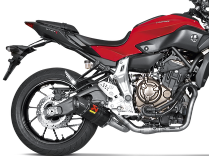 AKRAPOVIC S-Y7R2-AFC Yamaha MT-07 / FZ-07 (2020+) Exhaust System "Racing Line" (carbon) – Accessories in the 2WheelsHero Motorcycle Aftermarket Accessories and Parts Online Shop