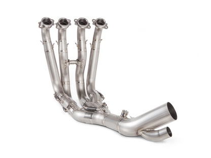 AKRAPOVIC E-B10R6 BMW S1000RR / M1000RR (2018+) Optional Header Exhaust (SS) – Accessories in the 2WheelsHero Motorcycle Aftermarket Accessories and Parts Online Shop