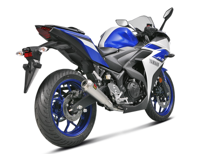 AKRAPOVIC S-Y2R1-CUBSS Yamaha MT-03 / YZF-R3 / R25 Exhaust System "Racing Line" (SS) – Accessories in the 2WheelsHero Motorcycle Aftermarket Accessories and Parts Online Shop