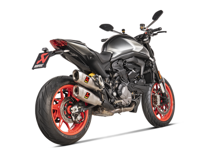 AKRAPOVIC S-D9SO17-HCQT Ducati Monster (2024+) Slip-on Exhaust (titanium) – Accessories in the 2WheelsHero Motorcycle Aftermarket Accessories and Parts Online Shop