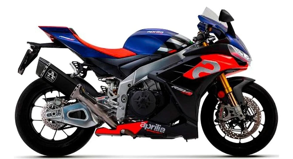 ARROW 71003PTN Aprilia RSV4 / Tuono V4 (2021+) Titanium Slip-on Exhaust "Pista" (racing; black) – Accessories in the 2WheelsHero Motorcycle Aftermarket Accessories and Parts Online Shop
