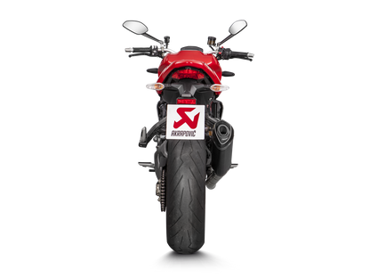 AKRAPOVIC S-D12SO8-RTBL Ducati Monster 1200 / 821 Titanium Slip-on Exhaust – Accessories in the 2WheelsHero Motorcycle Aftermarket Accessories and Parts Online Shop