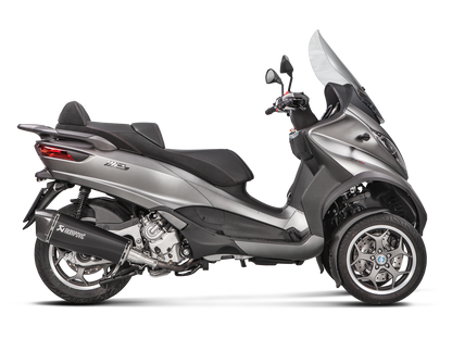AKRAPOVIC S-PI5SO1-HRAASSBL Piaggio MP3 500/500 LT / HPE (2020+) Slip-On Exhaust (SS) – Accessories in the 2WheelsHero Motorcycle Aftermarket Accessories and Parts Online Shop