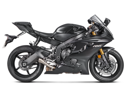 AKRAPOVIC SM-Y6SO6T Yamaha YZF-R6 (2025+) Slip-on Exhaust (titanium) – Accessories in the 2WheelsHero Motorcycle Aftermarket Accessories and Parts Online Shop