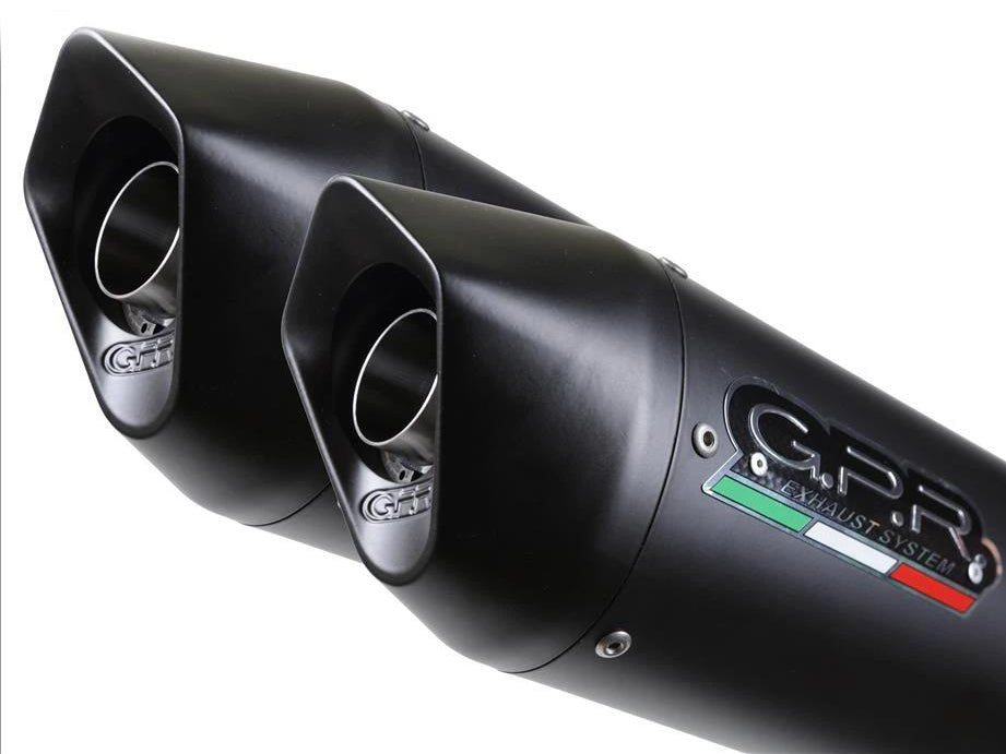 GPR Aprilia Tuono V2 Dual Slip-on Exhaust "Furore Nero" (EU homologated) – Accessories in the 2WheelsHero Motorcycle Aftermarket Accessories and Parts Online Shop