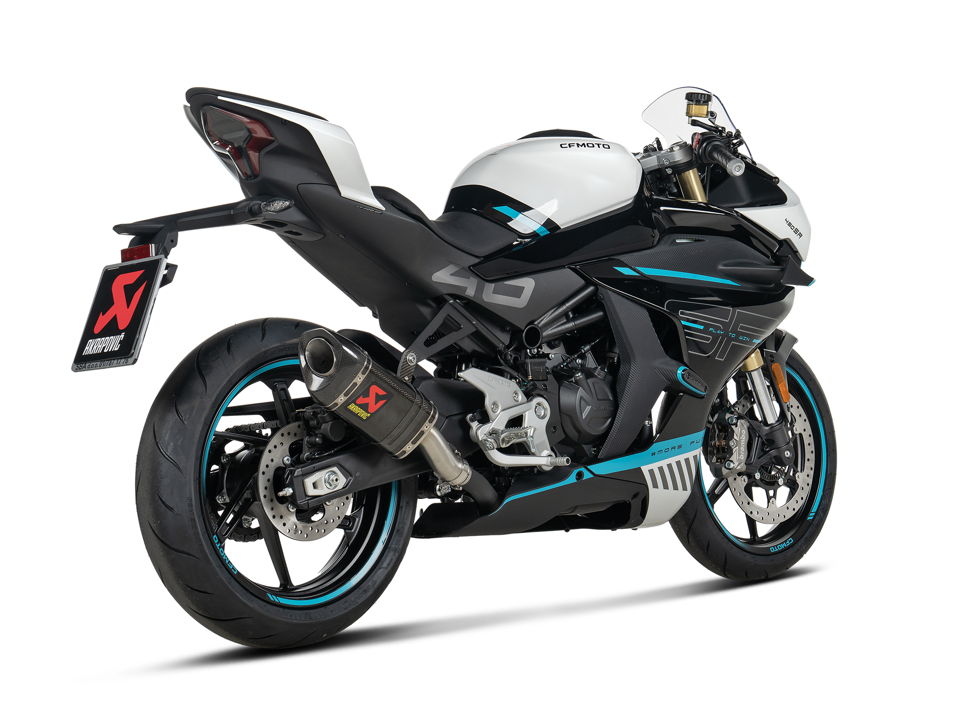 AKRAPOVIC S-CF4SO1-APC CFMOTO 450SR / 450NK (2024+) Slip-on Exhaust (carbon) – Accessories in the 2WheelsHero Motorcycle Aftermarket Accessories and Parts Online Shop