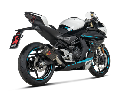 AKRAPOVIC S-CF4SO1-APC CFMOTO 450SR / 450NK (2024+) Slip-on Exhaust (carbon) – Accessories in the 2WheelsHero Motorcycle Aftermarket Accessories and Parts Online Shop