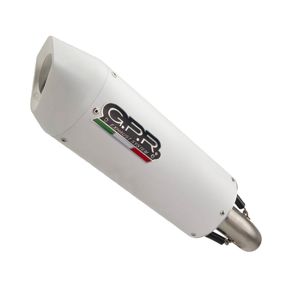 GPR Suzuki GSX-R600 (08/10) Slip-on Exhaust "Albus Ceramic" (EU homologated) – Accessories in the 2WheelsHero Motorcycle Aftermarket Accessories and Parts Online Shop