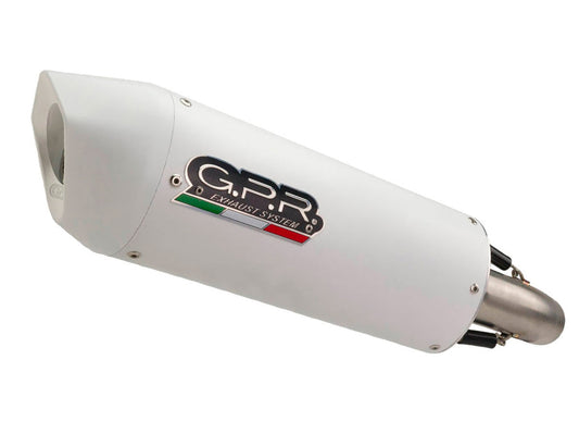 GPR Triumph Speed Triple 1050 (16/17) 3 to 1 Slip-on Exhaust "Albus Evo 4" (EU homologated) – Accessories in the 2WheelsHero Motorcycle Aftermarket Accessories and Parts Online Shop