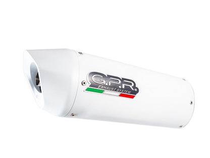 GPR Yamaha FZ1/FZS1000 Fazer (01/05) Slip-on Exhaust "Albus Ceramic" (EU homologated) – Accessories in the 2WheelsHero Motorcycle Aftermarket Accessories and Parts Online Shop