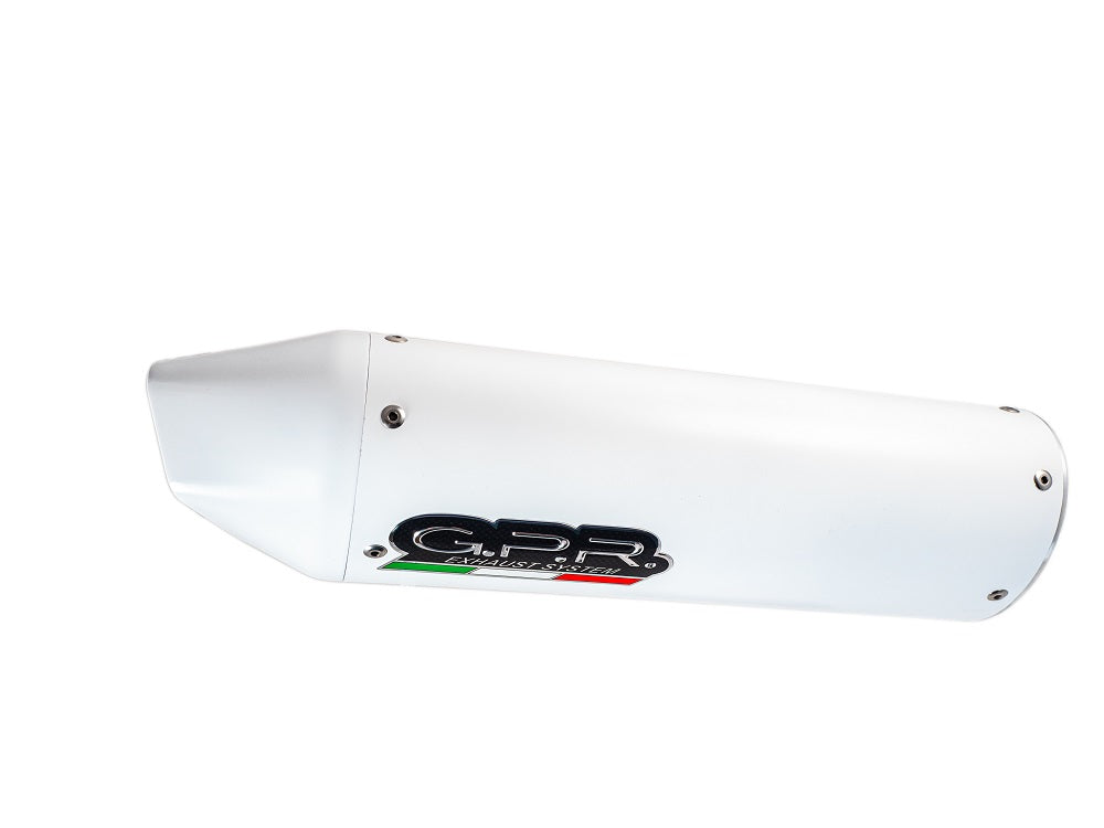 GPR Yamaha FZ1/FZS1000 Fazer (01/05) Slip-on Exhaust "Albus Ceramic" (EU homologated) – Accessories in the 2WheelsHero Motorcycle Aftermarket Accessories and Parts Online Shop