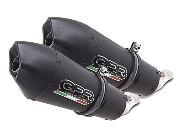 GPR Ducati Monster 1100 Dual Slip-on Exhaust "GPE Anniversary Black Titanium" (EU homologated) – Accessories in the 2WheelsHero Motorcycle Aftermarket Accessories and Parts Online Shop