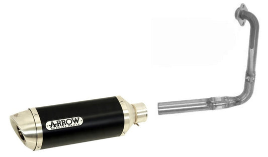 ARROW 51018MI+51518AON Yamaha YZF-R125 (19/22) Full Exhaust System "Competition Evo Thunder" (aluminum; racing) – Accessories in the 2WheelsHero Motorcycle Aftermarket Accessories and Parts Online Shop
