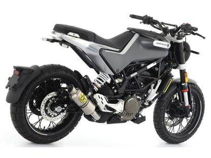 ARROW 72636GP Husqvarna Svartpilen / Vitpilen 125 (2021+) Slip-on Exhaust "GP2" (titanium) – Accessories in the 2WheelsHero Motorcycle Aftermarket Accessories and Parts Online Shop