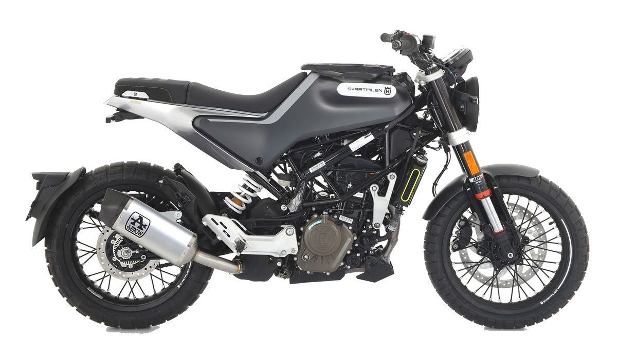 ARROW 72636AK Husqvarna Svartpilen / Vitpilen 125 (2021+) Slip-on Exhaust "Indy Race" (aluminum) – Accessories in the 2WheelsHero Motorcycle Aftermarket Accessories and Parts Online Shop
