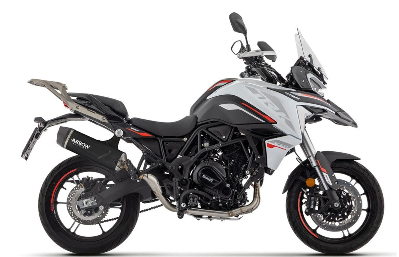 ARROW 71960AKN Benelli TRK 702 / 702X (2023+) Slip-on Exhaust "Indy Race Evo" (black aluminum) – Accessories in the 2WheelsHero Motorcycle Aftermarket Accessories and Parts Online Shop