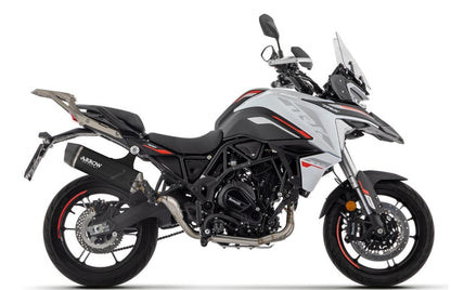 ARROW 71960AKN Benelli TRK 702 / 702X (2023+) Slip-on Exhaust "Indy Race Evo" (black aluminum) – Accessories in the 2WheelsHero Motorcycle Aftermarket Accessories and Parts Online Shop