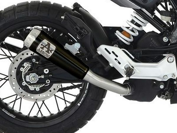 ARROW 72636PRN Husqvarna Svartpilen / Vitpilen 125 (2021+) Slip-on Exhaust "Pro Race" (dark steel) – Accessories in the 2WheelsHero Motorcycle Aftermarket Accessories and Parts Online Shop