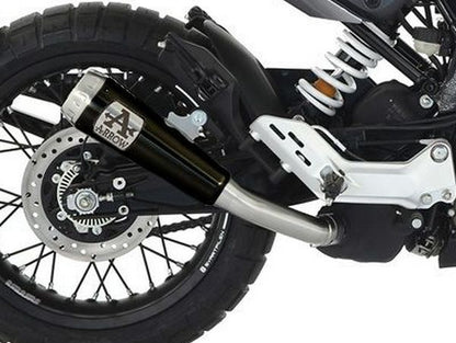 ARROW 72636PRN Husqvarna Svartpilen / Vitpilen 125 (2021+) Slip-on Exhaust "Pro Race" (dark steel) – Accessories in the 2WheelsHero Motorcycle Aftermarket Accessories and Parts Online Shop