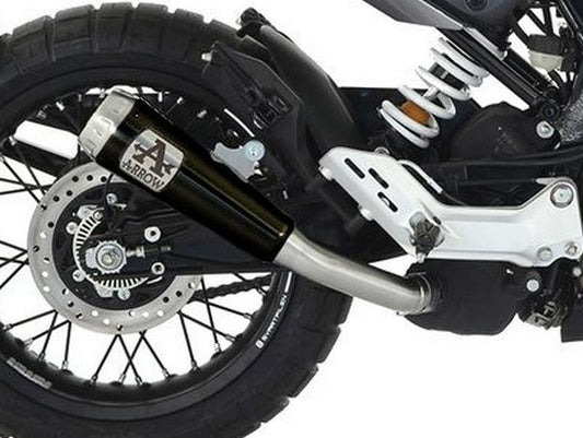 ARROW 72636PRN Husqvarna Svartpilen / Vitpilen 125 (2021+) Slip-on Exhaust "Pro Race" (dark steel) – Accessories in the 2WheelsHero Motorcycle Aftermarket Accessories and Parts Online Shop