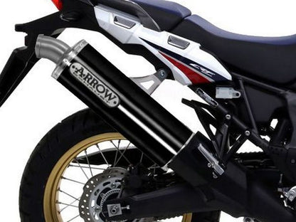 ARROW 72621AON Honda CRF1000L Africa Twin (2016+) Dark Aluminum Slip-on Exhaust "Race Tech" – Accessories in the 2WheelsHero Motorcycle Aftermarket Accessories and Parts Online Shop