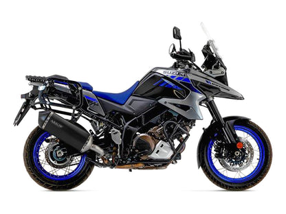 ARROW 72502SKN Suzuki DL1050 V-Strom (2020+) Slip-on Exhaust "Sonora" (black titanium) – Accessories in the 2WheelsHero Motorcycle Aftermarket Accessories and Parts Online Shop
