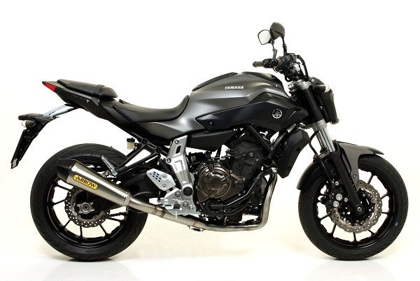 ARROW 71605MI+71817XKI Yamaha MT-07 (14/20) Full Exhaust System "Competition Evo X-Kone" (stainless steel; racing) – Accessories in the 2WheelsHero Motorcycle Aftermarket Accessories and Parts Online Shop