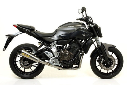 ARROW 71605MI+71817XKI Yamaha MT-07 (14/20) Full Exhaust System "Competition Evo X-Kone" (stainless steel; racing) – Accessories in the 2WheelsHero Motorcycle Aftermarket Accessories and Parts Online Shop
