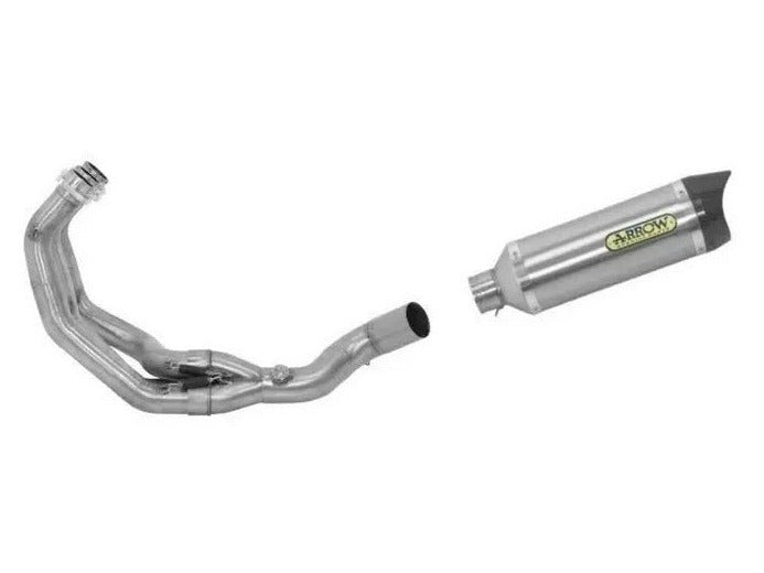 ARROW 71716MI+71900AK Yamaha MTX850 Niken (2018+) Full Exhaust System "Competition Evo Thunder" (aluminum; racing) – Accessories in the 2WheelsHero Motorcycle Aftermarket Accessories and Parts Online Shop