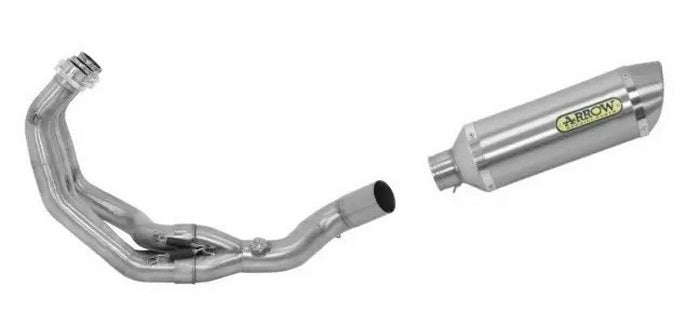 ARROW 71716MI+71900AO Yamaha MTX850 Niken (2018+) Full Exhaust System "Competition Evo Thunder" (aluminum; racing) – Accessories in the 2WheelsHero Motorcycle Aftermarket Accessories and Parts Online Shop