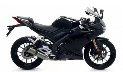 ARROW 51019MI+51518AK Yamaha MT125 (2021+) Aluminum Full Exhaust System "Competition Evo Thunder" (racing) – Accessories in the 2WheelsHero Motorcycle Aftermarket Accessories and Parts Online Shop