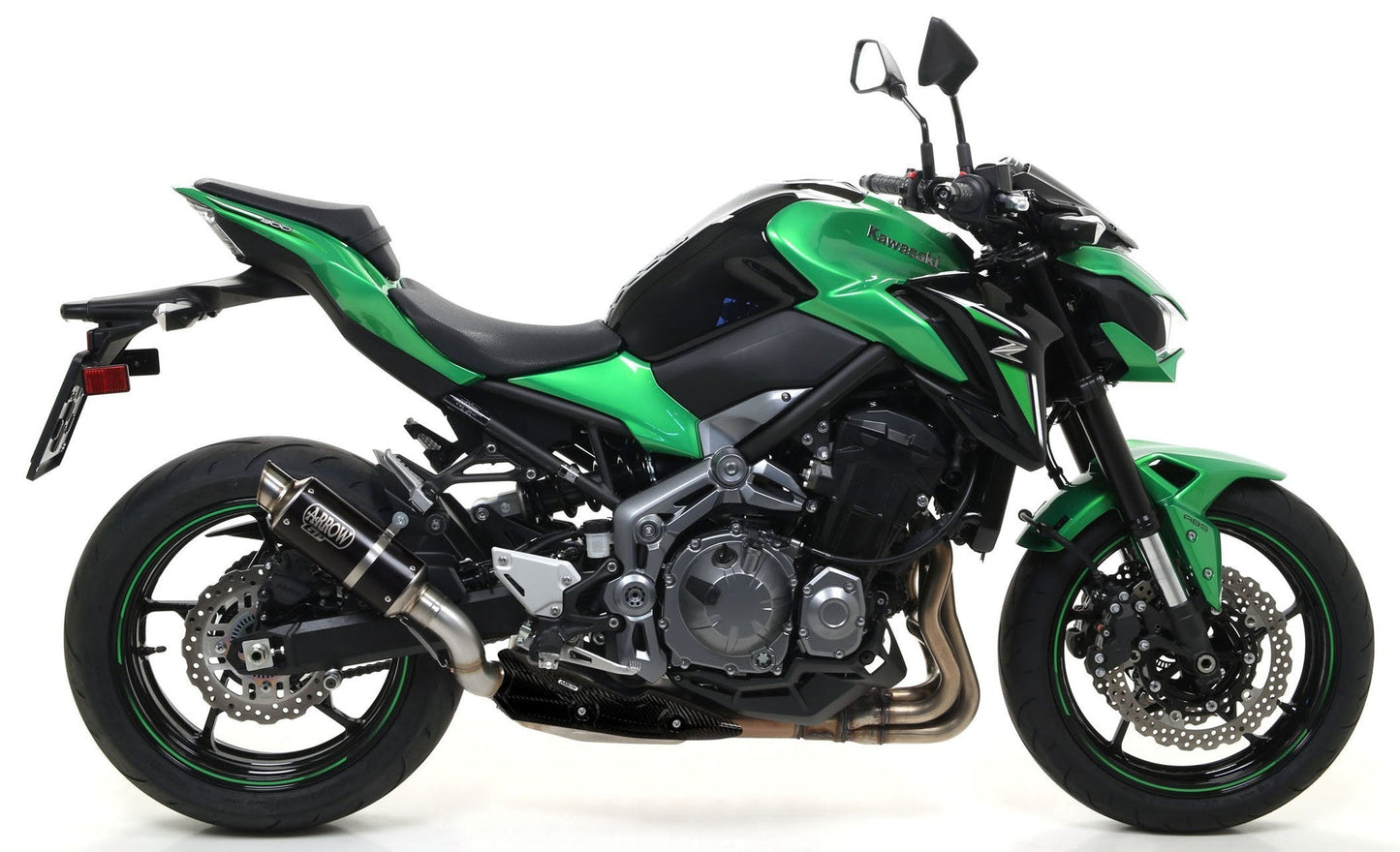 ARROW 71531GPI Kawasaki Z900 A2 (2019) Slip-on Exhaust "GP2" (dark stainless steel) – Accessories in the 2WheelsHero Motorcycle Aftermarket Accessories and Parts Online Shop