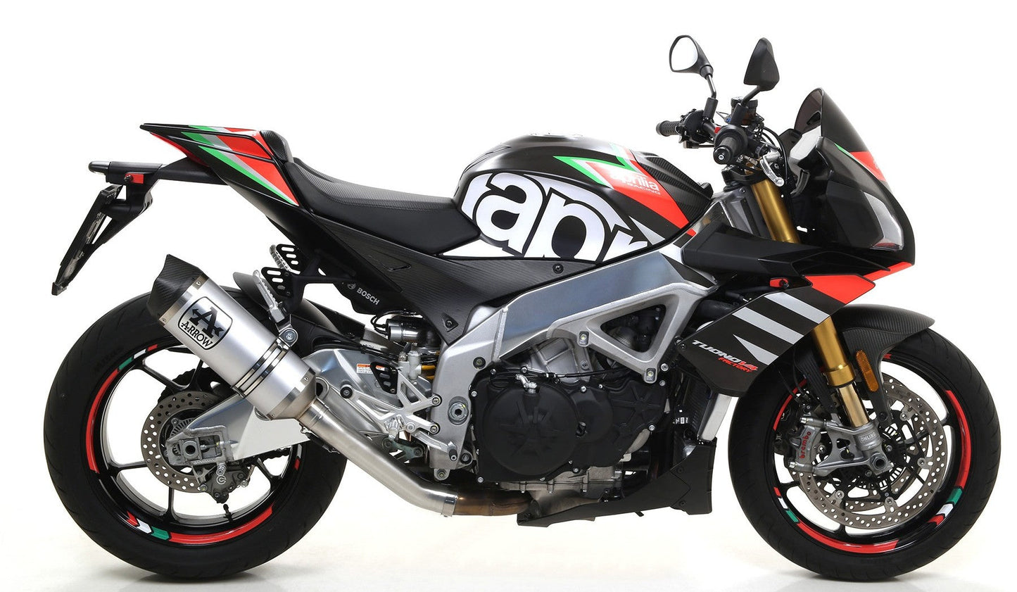 ARROW 71674MI+71906AK Aprilia RSV1100 Factory (2019+) Aluminum Slip-on Exhaust "Race Tech" – Accessories in the 2WheelsHero Motorcycle Aftermarket Accessories and Parts Online Shop