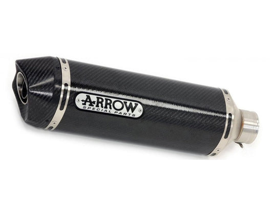 ARROW 71368MI+71723AKN Kawasaki Z750R (2011+) Dark Aluminum Slip-on Exhaust "Race Tech" – Accessories in the 2WheelsHero Motorcycle Aftermarket Accessories and Parts Online Shop