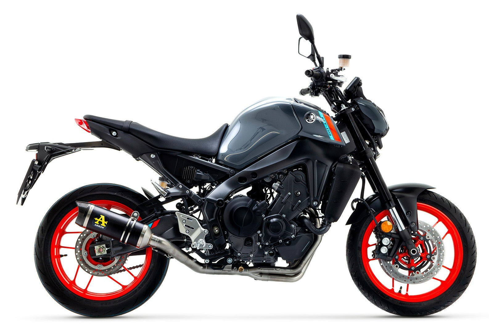 ARROW 71759KZ+71931AKN Yamaha MT-09 (2021+) Aluminum Full Exhaust System "Competition Evo Thunder" – Accessories in the 2WheelsHero Motorcycle Aftermarket Accessories and Parts Online Shop