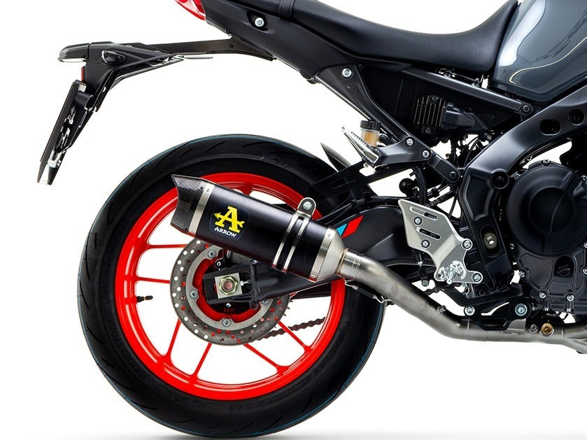 ARROW 71759MI+71931AKN Yamaha MT-09 (2021+) Aluminum Full Exhaust System "Competition Evo Thunder" (racing) – Accessories in the 2WheelsHero Motorcycle Aftermarket Accessories and Parts Online Shop