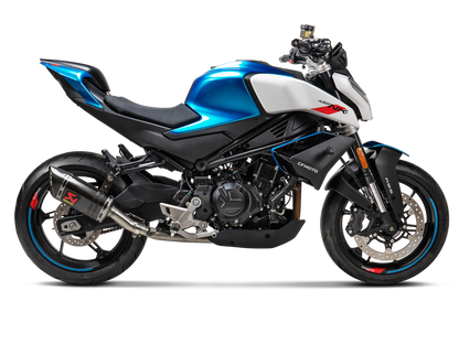 AKRAPOVIC S-CF4SO1-APC CFMOTO 450SR / 450NK (2024+) Slip-on Exhaust (carbon) – Accessories in the 2WheelsHero Motorcycle Aftermarket Accessories and Parts Online Shop