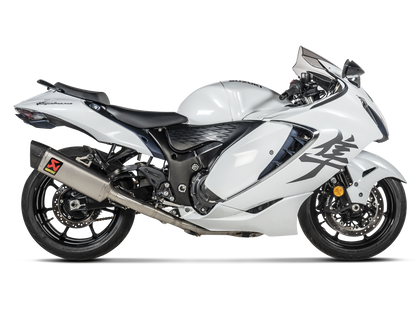 AKRAPOVIC S-S13R1-APLT Suzuki GSX-1300R Hayabusa (2024+) Exhaust System "Racing Line" (titanium) – Accessories in the 2WheelsHero Motorcycle Aftermarket Accessories and Parts Online Shop
