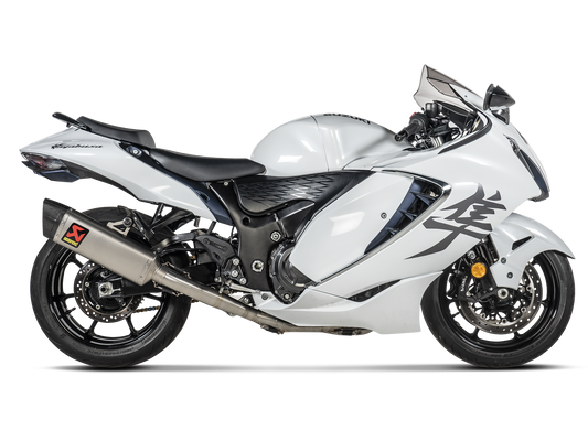 AKRAPOVIC S-S13R1-APLT Suzuki GSX-1300R Hayabusa (2024+) Exhaust System "Racing Line" (titanium) – Accessories in the 2WheelsHero Motorcycle Aftermarket Accessories and Parts Online Shop