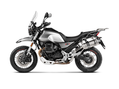 AKRAPOVIC S-MG8SO2-HFTT Moto Guzzi V85 TT (2024+) Slip-On Exhaust (titanium) – Accessories in the 2WheelsHero Motorcycle Aftermarket Accessories and Parts Online Shop