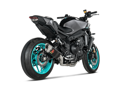 AKRAPOVIC S-Y9R18-APC Yamaha MT-09 / FZ-09 (2025+) Exhaust System "Racing Line" (carbon) – Accessories in the 2WheelsHero Motorcycle Aftermarket Accessories and Parts Online Shop