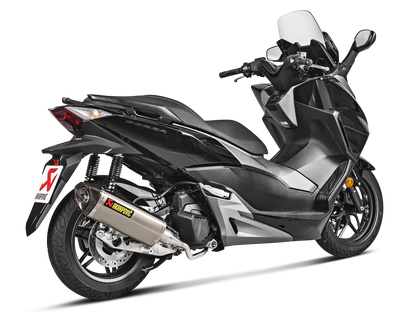 AKRAPOVIC S-H125R5-HRSS Honda NSS125 Forza (2020+) Exhaust System "Racing Line" (SS) – Accessories in the 2WheelsHero Motorcycle Aftermarket Accessories and Parts Online Shop