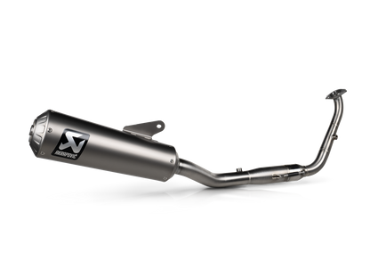AKRAPOVIC S-Y125R13-HBFGT Yamaha XSR 125 / XSR 125 Legacy (2025+) Exhaust System "Racing Line" (titanium) – Accessories in the 2WheelsHero Motorcycle Aftermarket Accessories and Parts Online Shop
