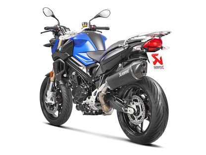 AKRAPOVIC S-B8SO7-HZAABL BMW F800GT / F800R (2019+) Slip-on Exhaust (titanium) – Accessories in the 2WheelsHero Motorcycle Aftermarket Accessories and Parts Online Shop