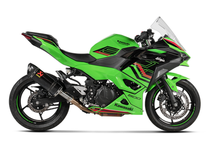 AKRAPOVIC S-K4SO6-APC Kawasaki Ninja 400 / 500 / Z500 (2024+) Slip-on Exhaust (carbon) – Accessories in the 2WheelsHero Motorcycle Aftermarket Accessories and Parts Online Shop