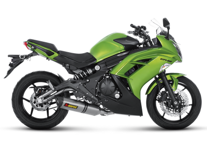 AKRAPOVIC S-K6R7-HT Kawasaki ER-6N / F / Ninja 650 (2016+) Exhaust System "Racing Line" (titanium) – Accessories in the 2WheelsHero Motorcycle Aftermarket Accessories and Parts Online Shop