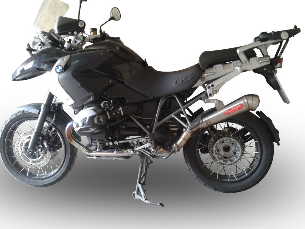GPR BMW R1200GS (04/09) Slip-on Exhaust "Powercone Evo 4" (EU homologated) – Accessories in the 2WheelsHero Motorcycle Aftermarket Accessories and Parts Online Shop